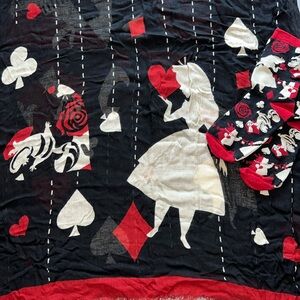 Vera Bradley Alice in Wonderland Scarf and Socks Bundle